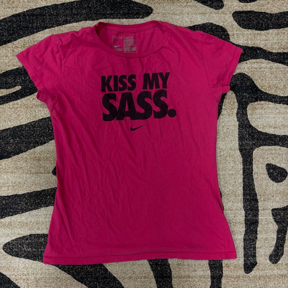Nike Women's Bold Pink Statement Tee
